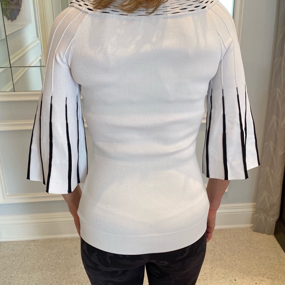 white Versace Collection top - Picture 3 of 8